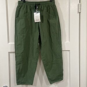 Cropped Drawstring Pants